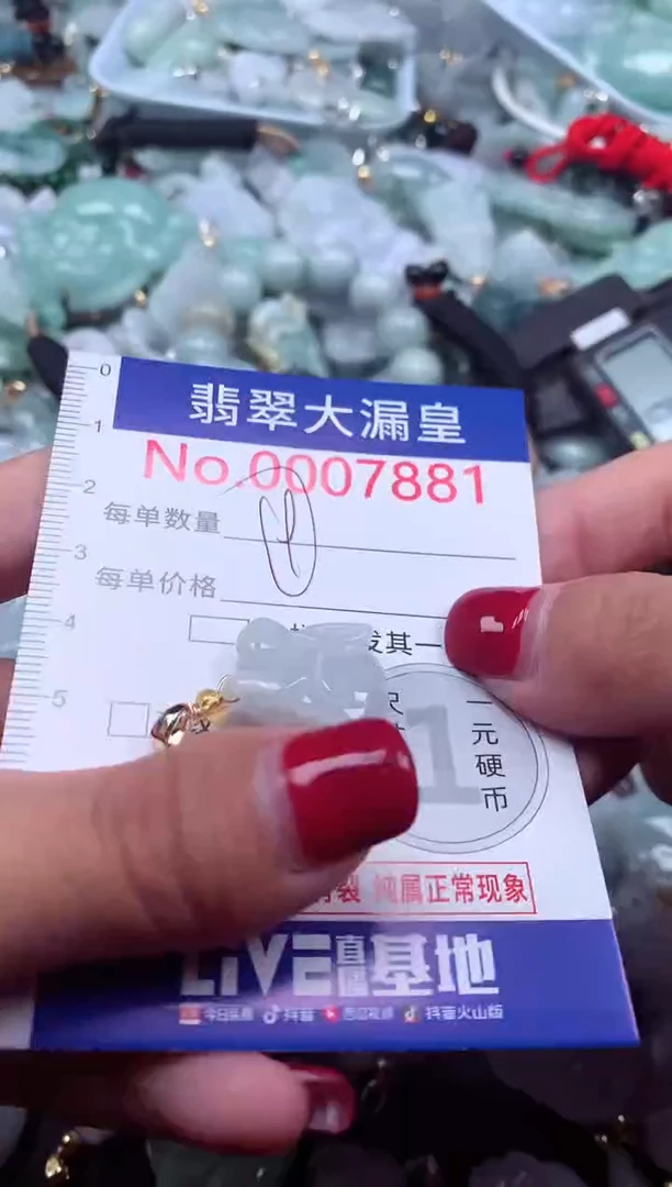 颈饰未镶嵌翡翠7881