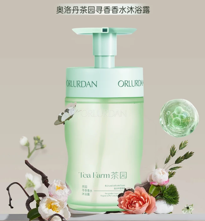 【曼玉专享】奥洛丹茶园寻香香水沐浴露（绿色）