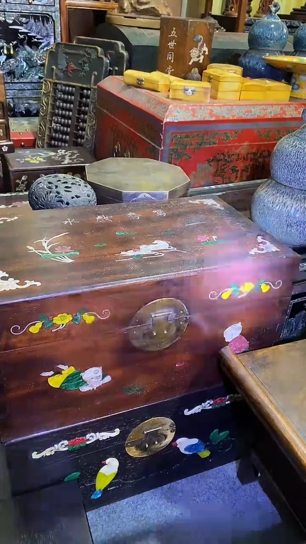 木花梨木  螺钿镶嵌