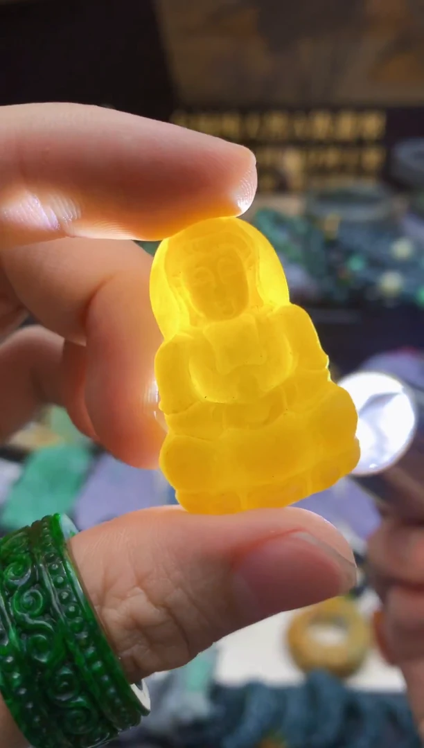 颈饰未镶嵌翡翠天然缅甸翡翠A货
