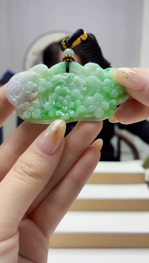 未镶嵌定制翡翠5060jw-毛货挂件81