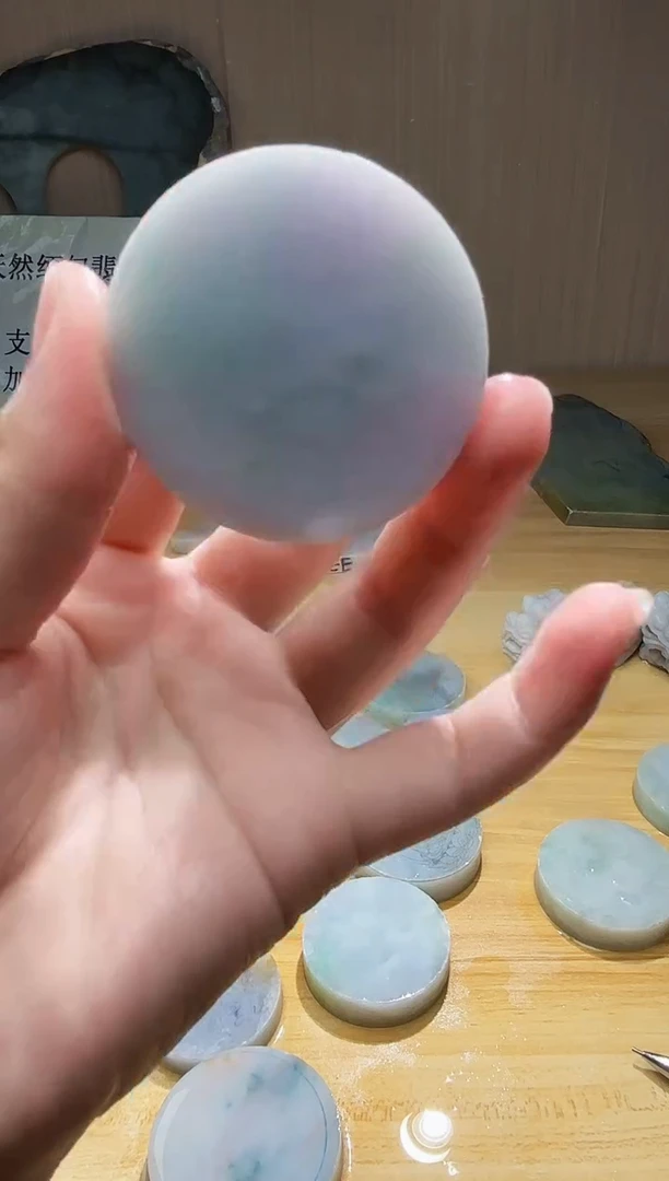 翡翠未镶嵌颈饰翡翠A货 姜谭103