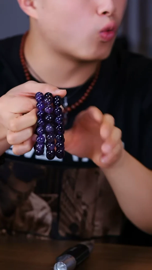 未镶嵌手链水晶A001-紫水晶单圈-多样性发其一