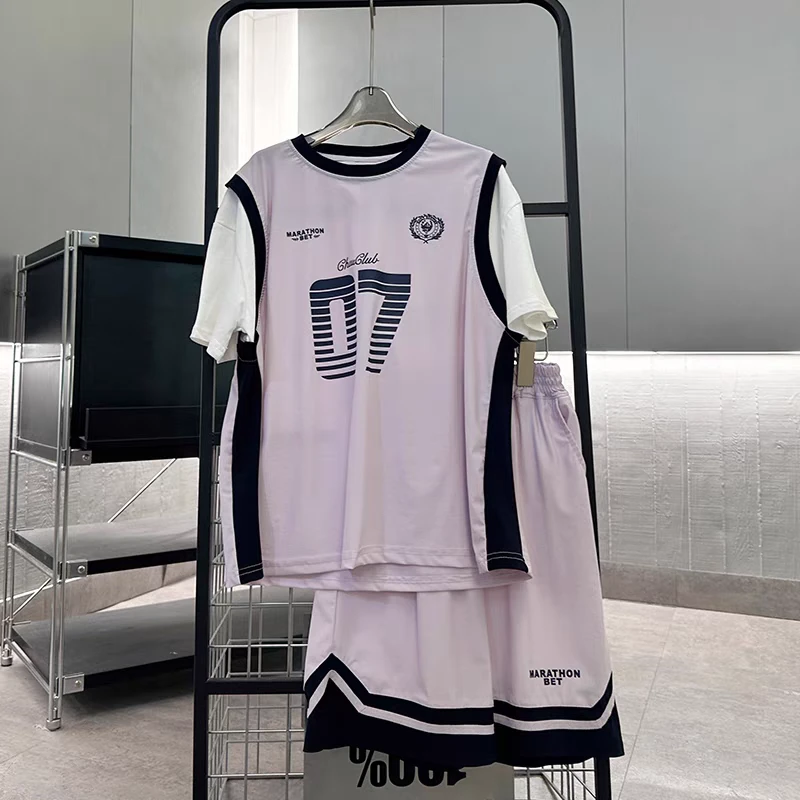 B033线下新款速干篮球服套装