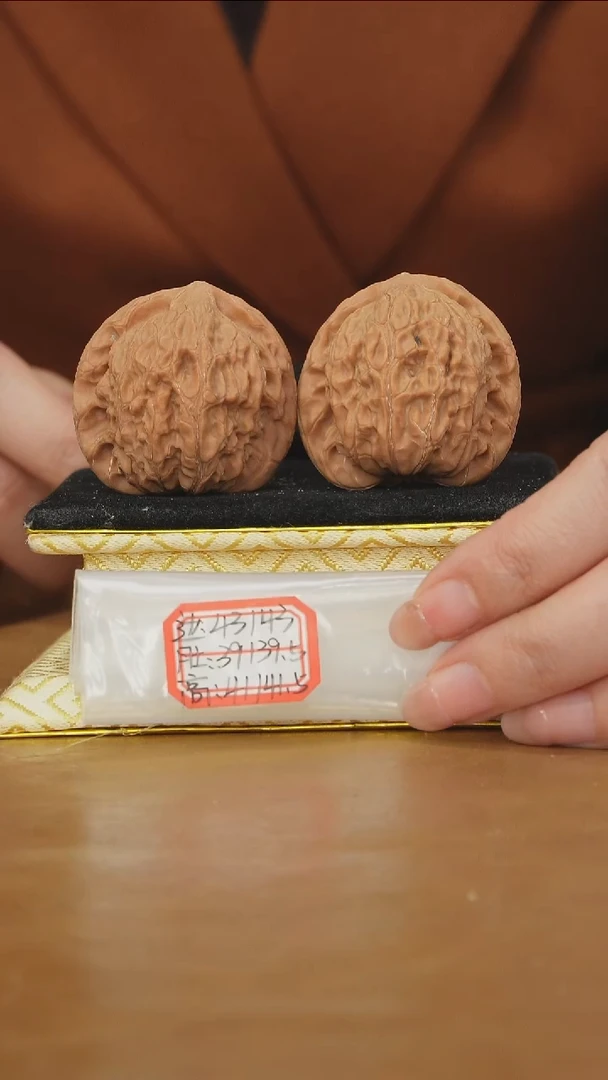 把件文玩核桃非嫁接将军帽