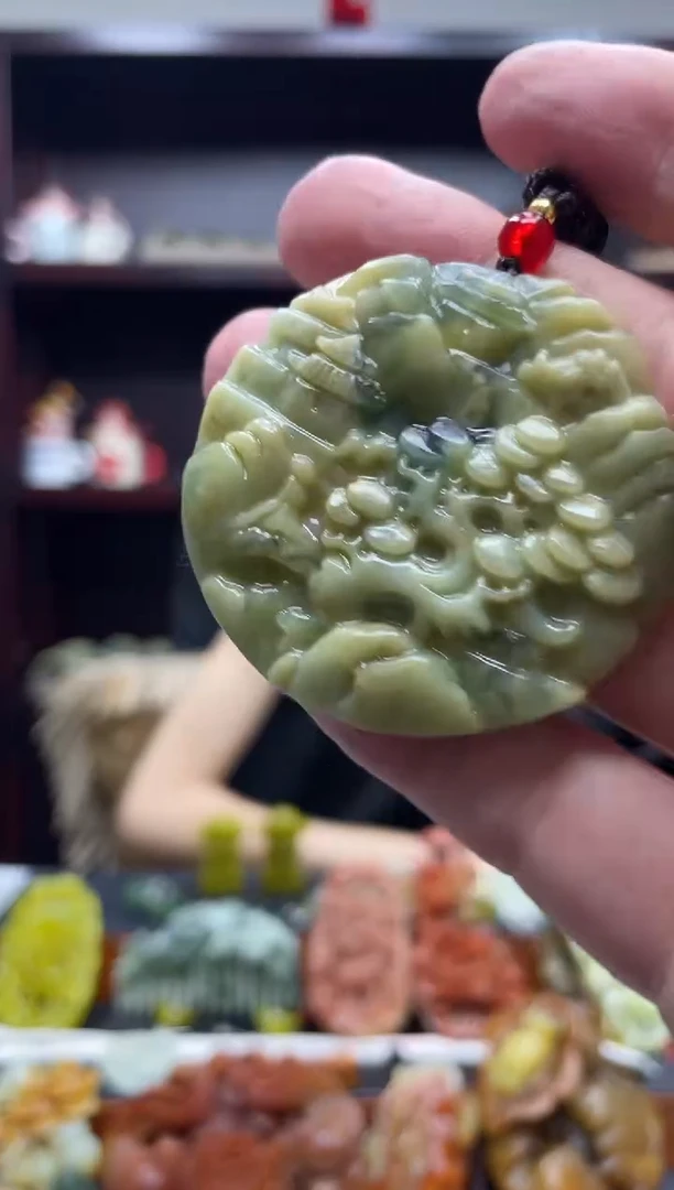 岫玉未镶嵌吊坠·多样性发货*拍一发一