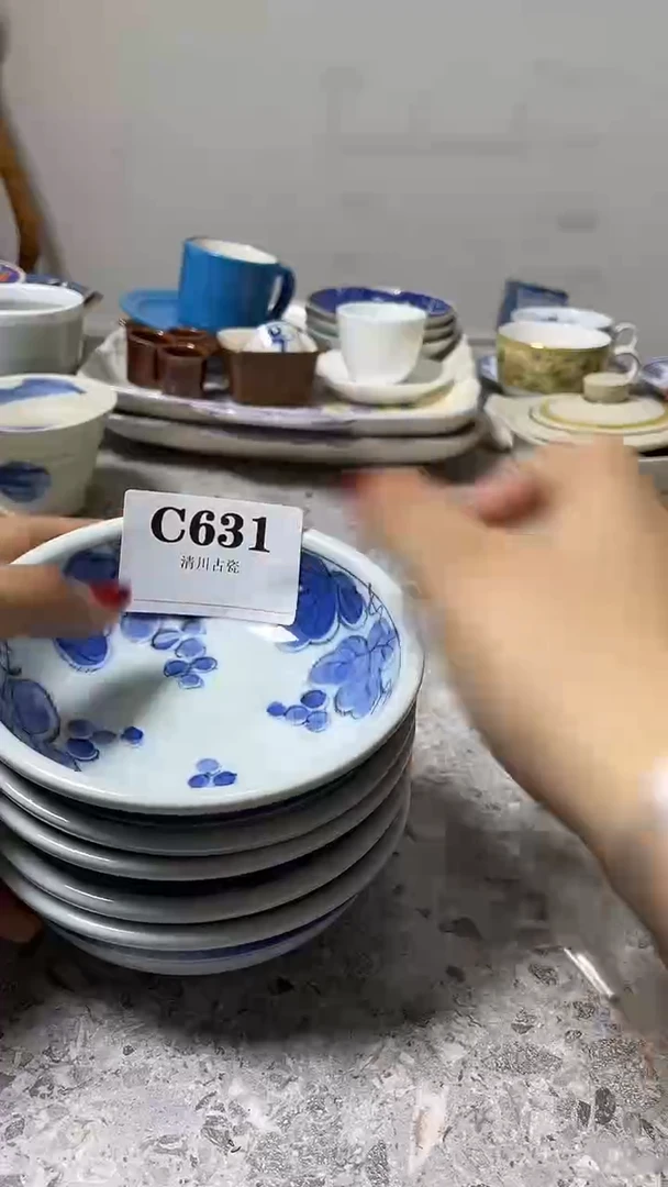 瓷片随*✨默认微瑕回流古瓷631