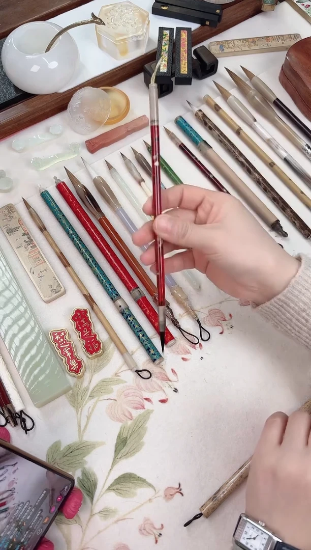 合三舍直播间螺钿紫毫