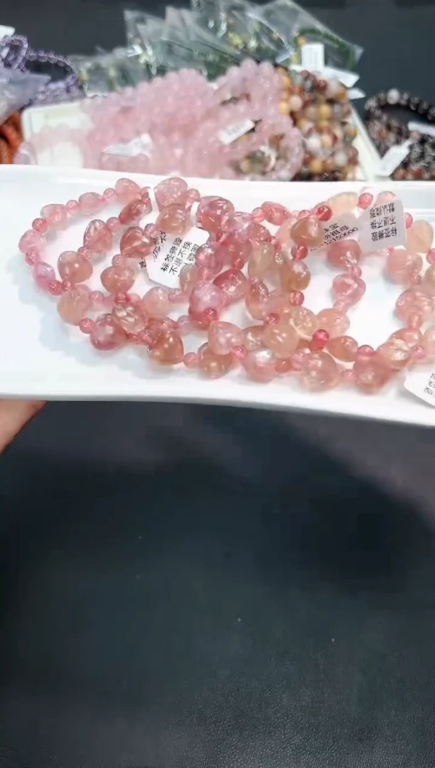 【闪购商品】水晶手串未镶嵌75E多样性发其一/1条默认微瑕