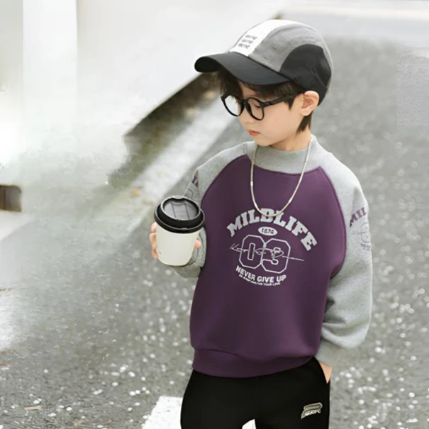 A9-1212御儿童秋冬加绒卫衣(YB10163)