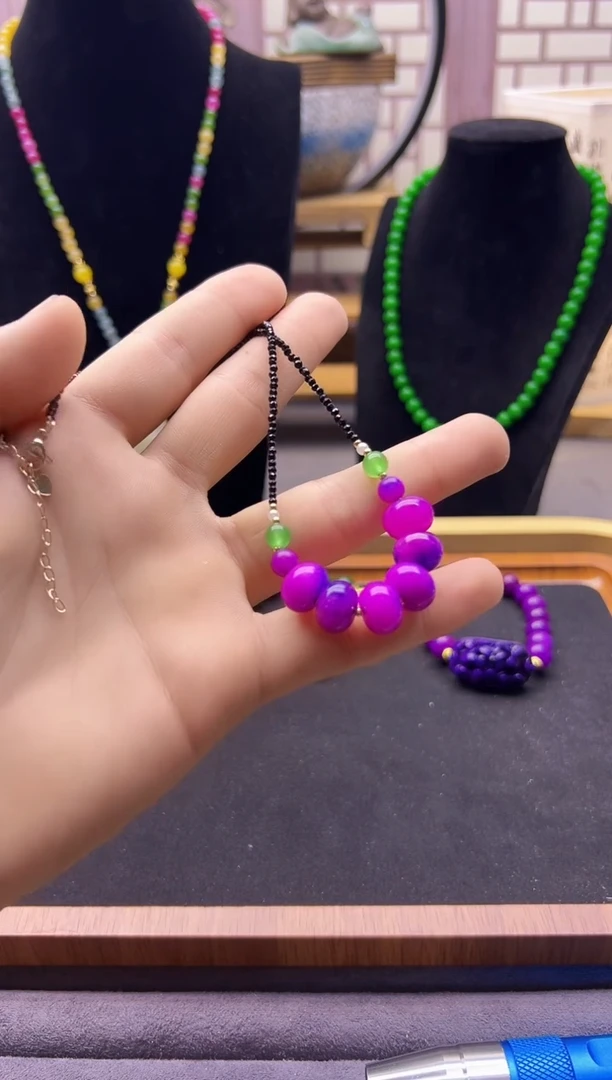 【闪购商品】苏纪石（舒俱来）颈饰14K金镶嵌X109