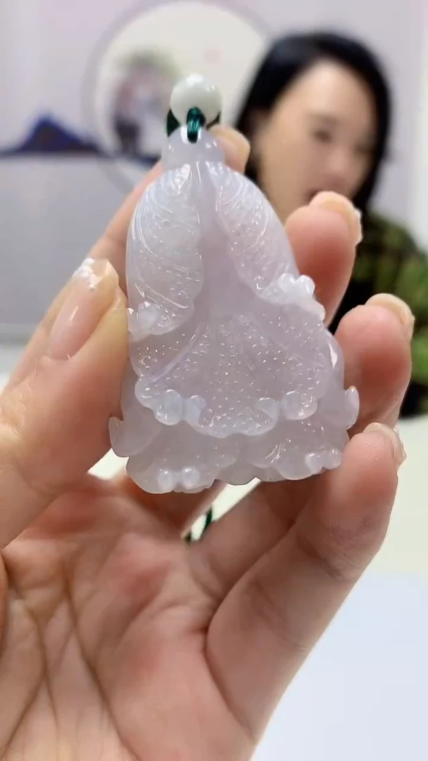 【闪购商品】定制翡翠未镶嵌3123ms-毛货挂件26