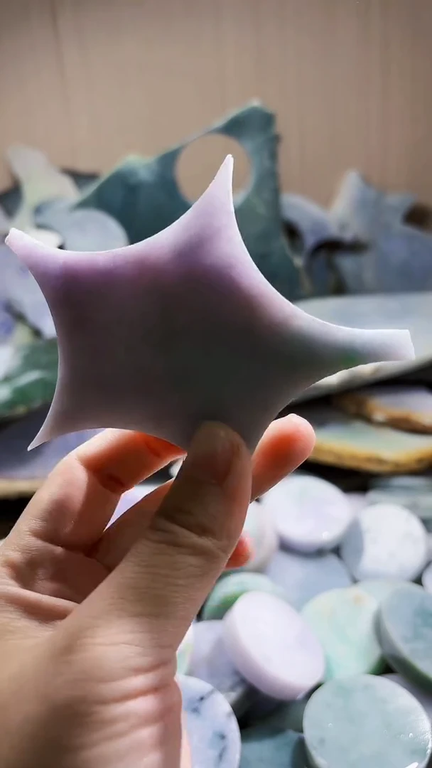 翡翠未镶嵌颈饰翡翠A货 姜谭879