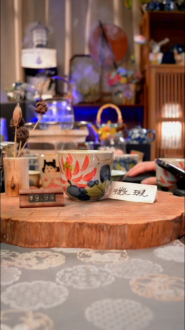 【闪购商品】杯子HEHUA 手工手绘手工手绘