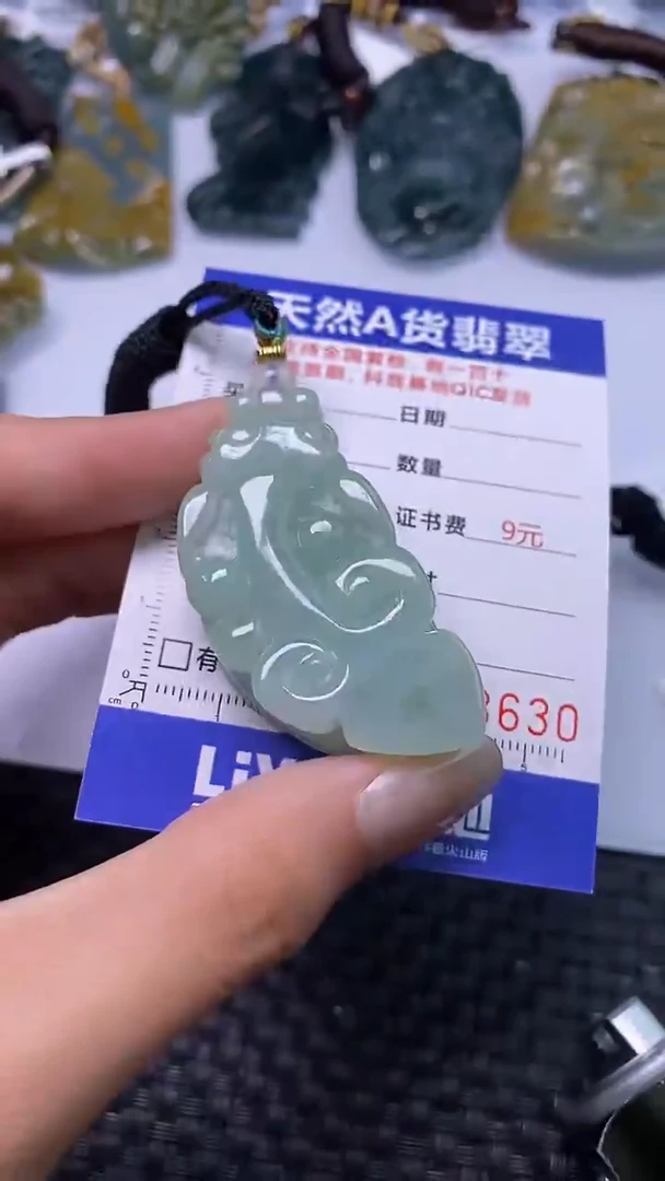 颈饰未镶嵌翡翠
