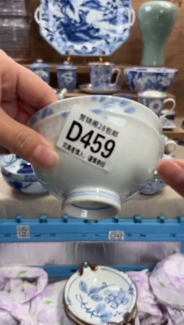 瓷片娇*       D459