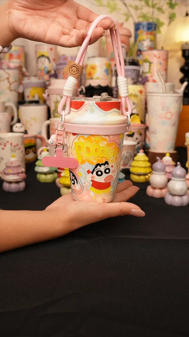 陶栀*景德镇手绘的杯子