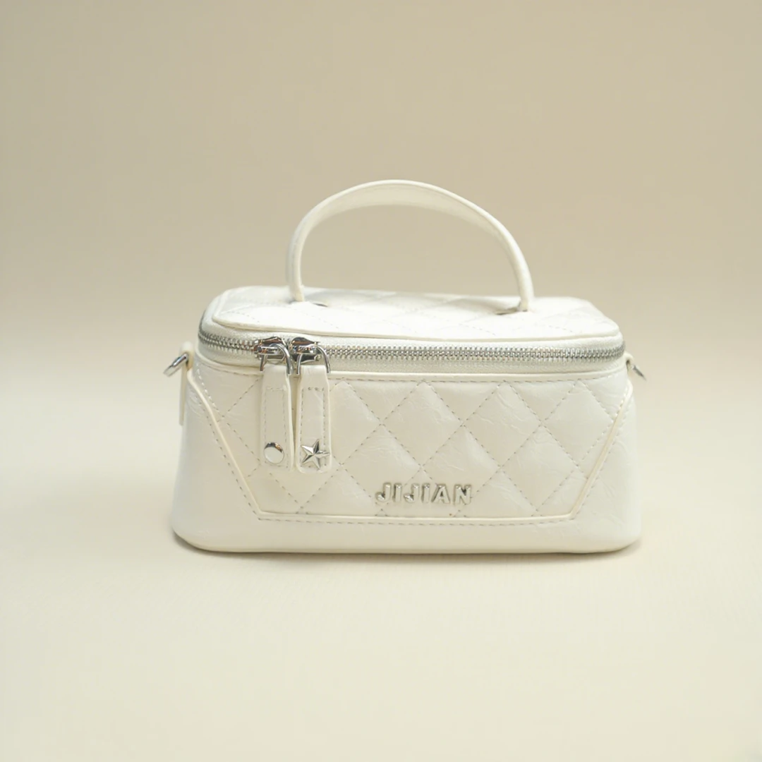 小包总 · 原创设计 真皮高智小方包 手提 斜挎时尚（H030）