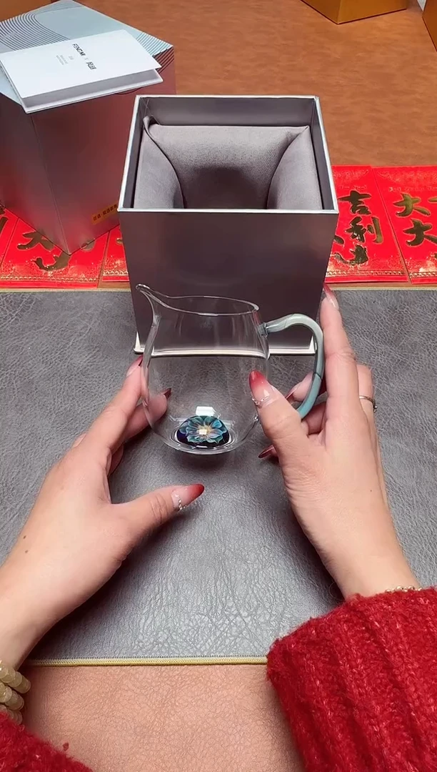 【闪购商品】风谜花语观语茶海凤玉雅蓝