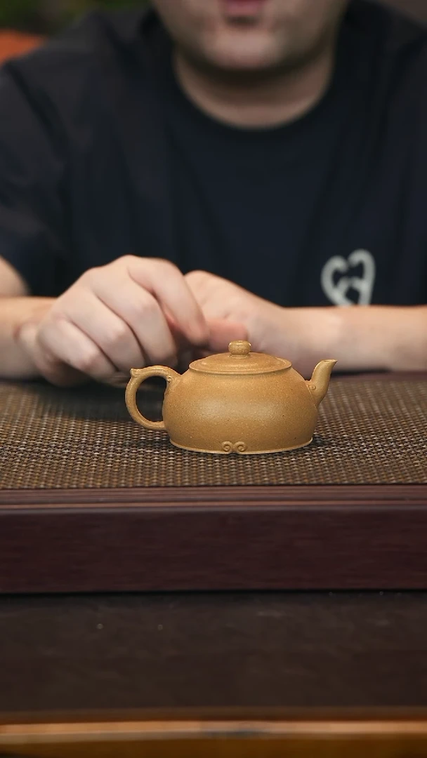 茶壶紫砂【润石堂】精品 黄金段