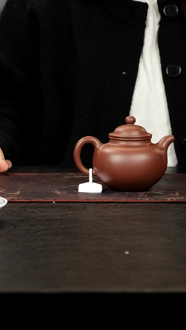 茶壶紫砂中槽青掇球300cc