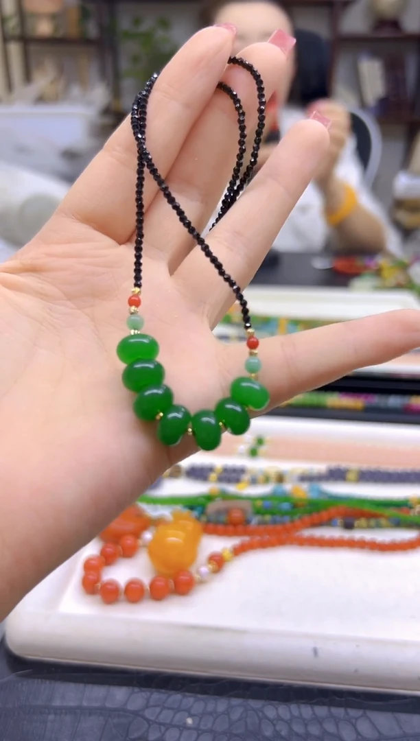 项链未镶嵌翡翠DIY款X365