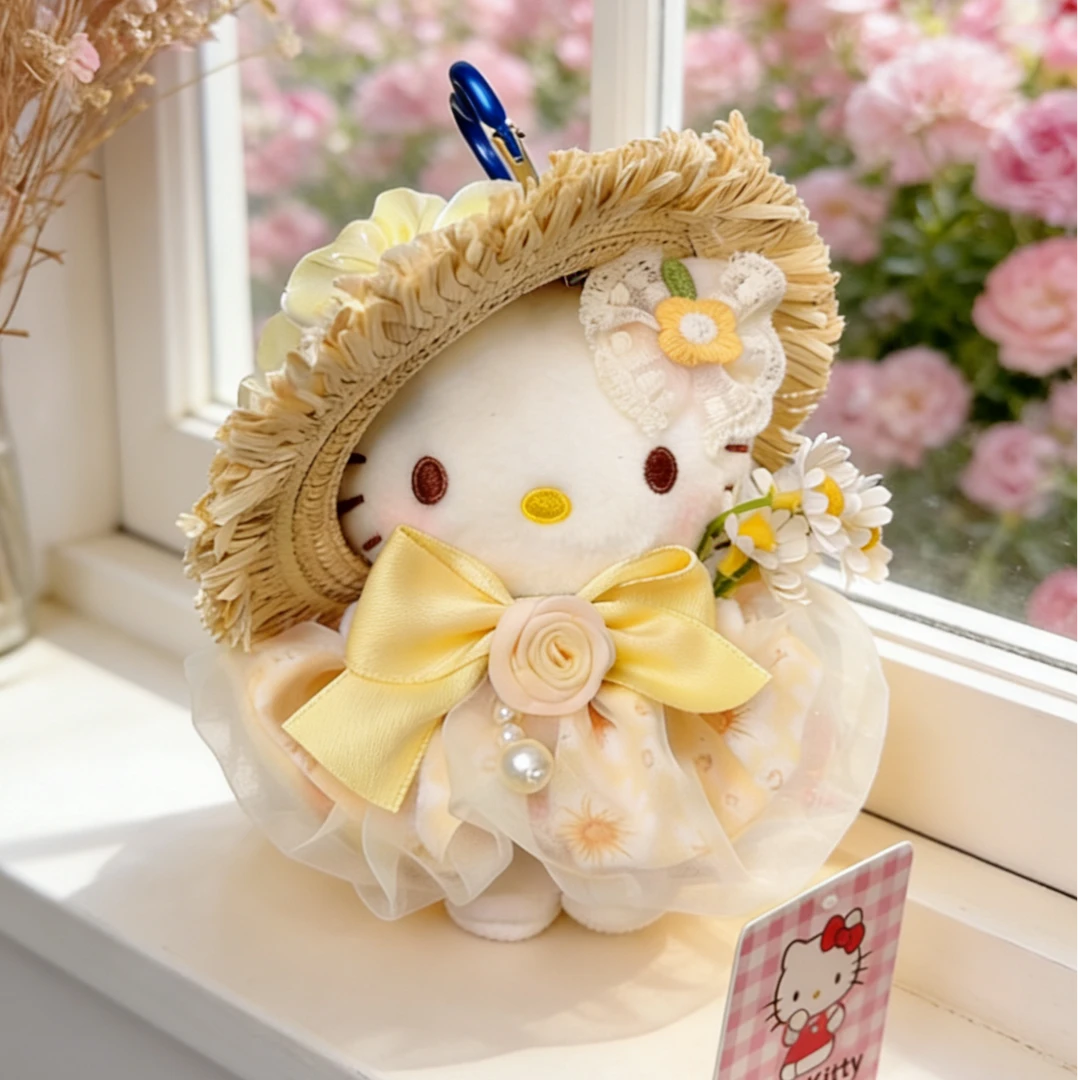 正版HelloKitty小雏菊kt包包挂件三丽鸥玩偶送人生日礼物女