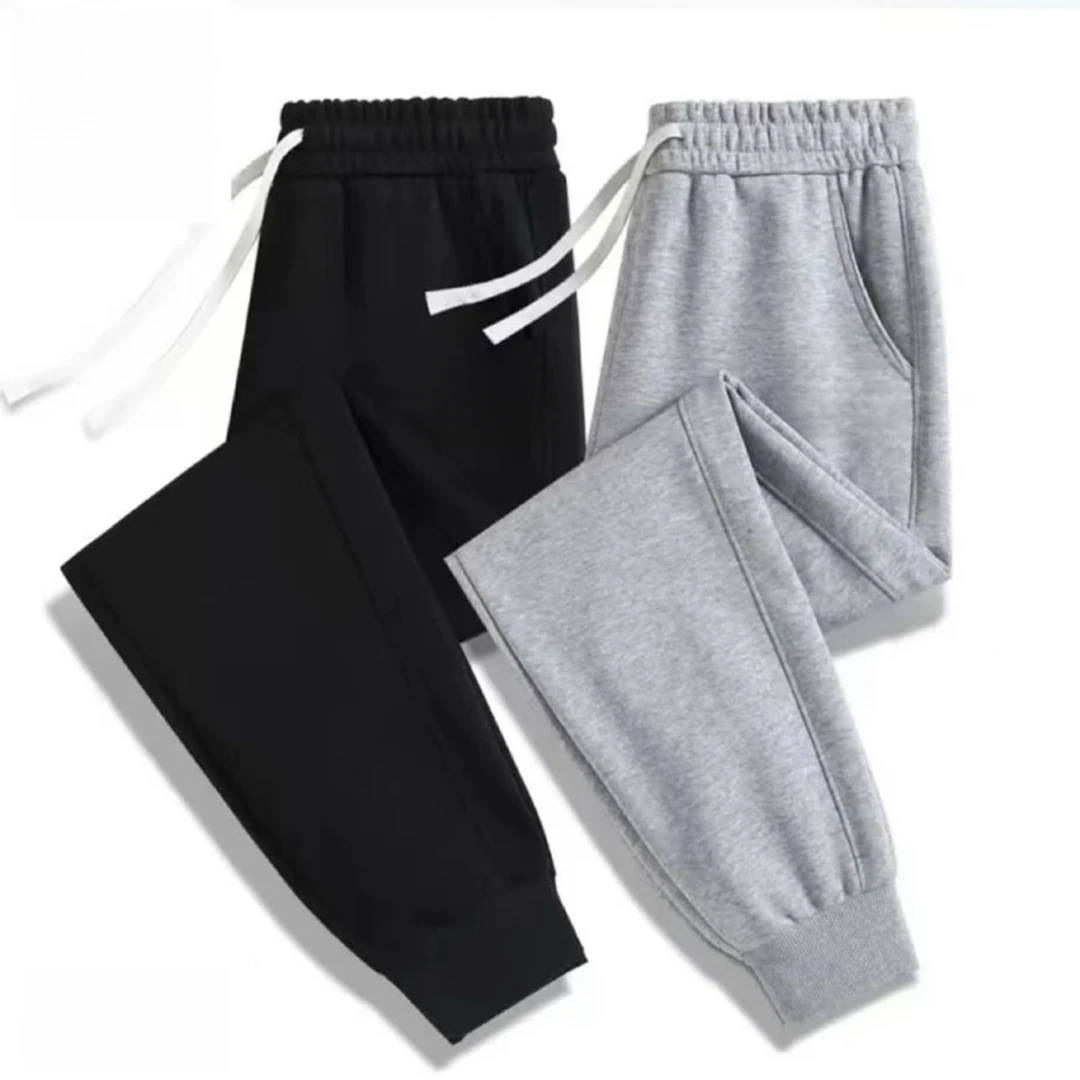 【万针刺绣】刺绣男女同款重磅束脚宽松休闲运动卫裤