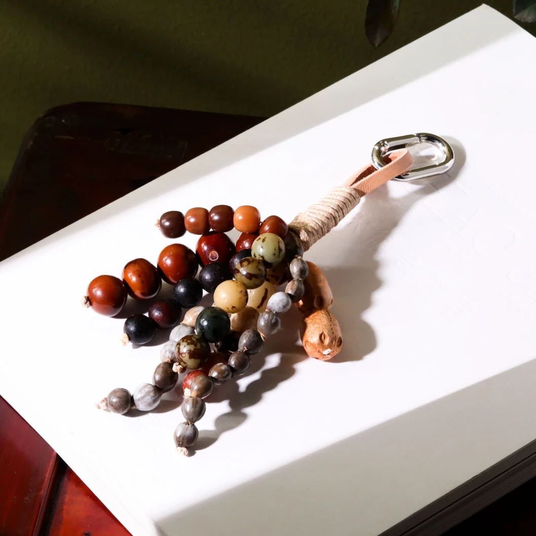 【意婵】《许愿果》精品天然多宝菩提串串挂件-912288