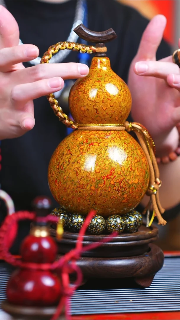 【闪购商品】JD051元宵节臻选非遗大漆酒葫芦