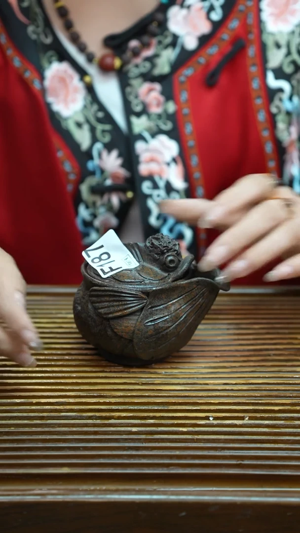 万古烧粗陶手工茶具