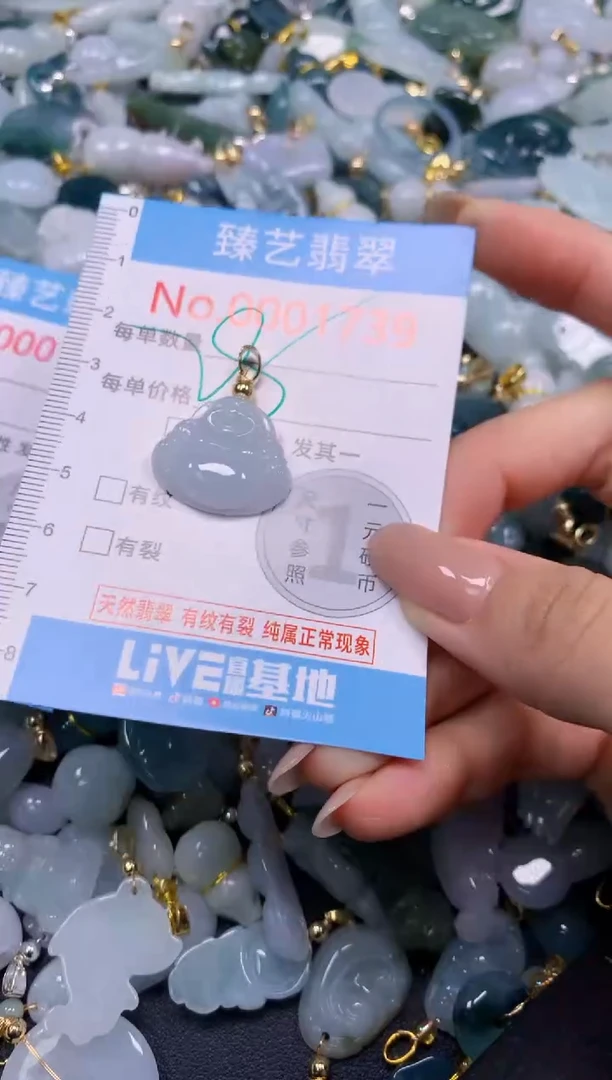 颈饰未镶嵌翡翠1739