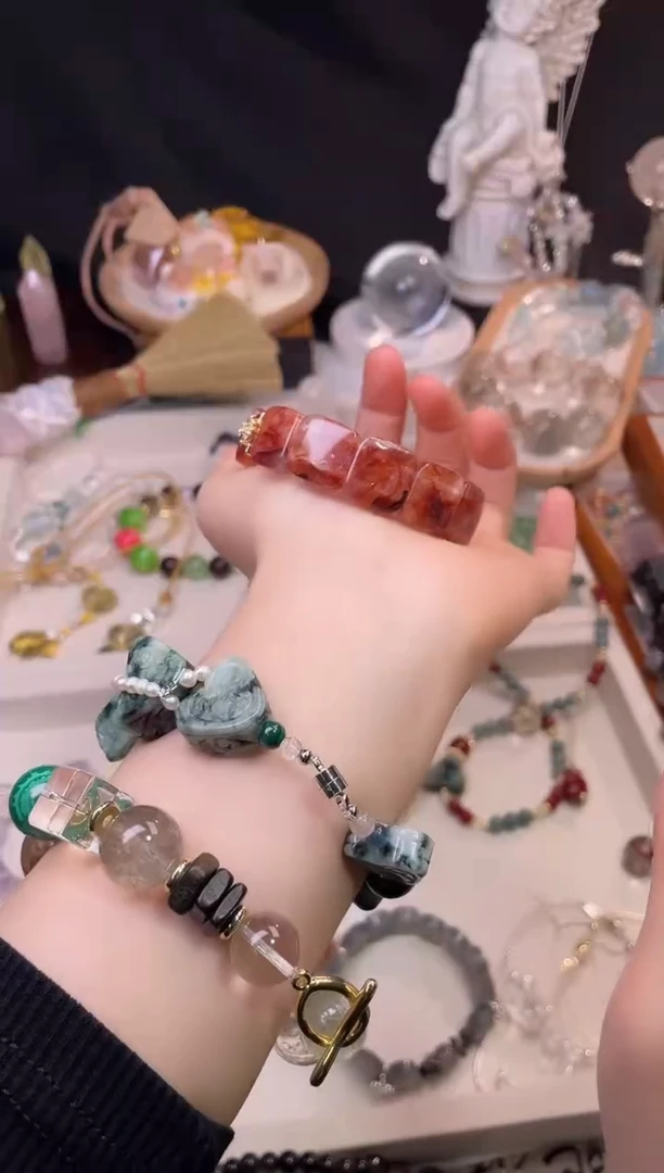 未镶嵌手链水晶1453多样性发货