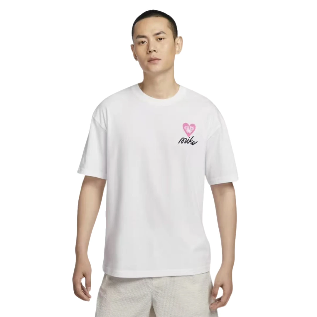 【耐克NIKE】NIKE/耐克男子新品白色休闲运动针织短袖T恤 HJ0585100