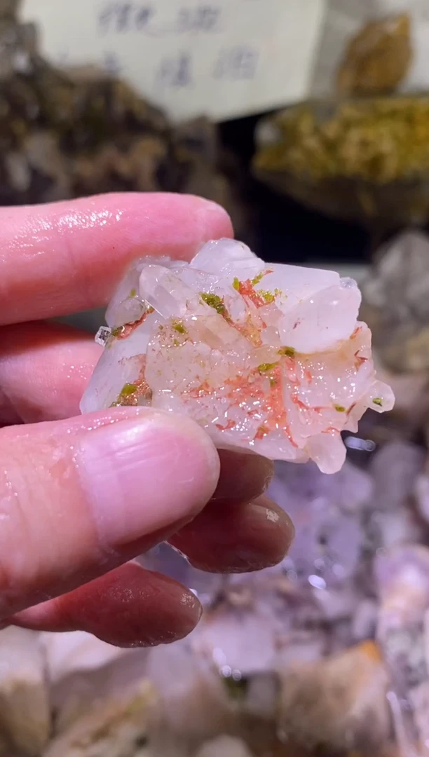 未镶嵌珠宝半成品水晶33号四川美姑超七花园水晶