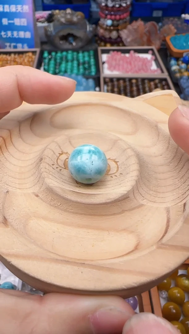 未镶嵌针钠钙石（海纹石）吊坠(不含链)土****师24a/12.13/1个