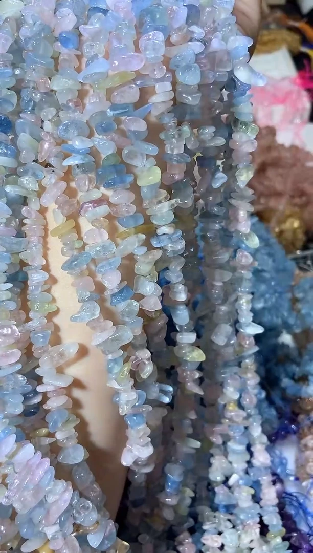 水晶珠宝半成品未镶嵌卡5-8摩根
