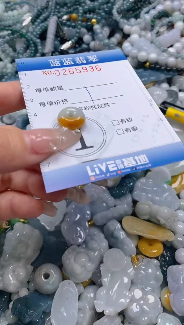 翡翠未镶嵌颈饰闪购0265936