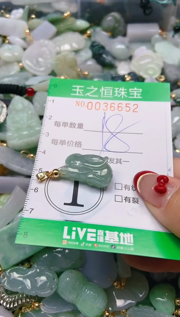 【闪购商品】翡翠颈饰未镶嵌闪购0036652