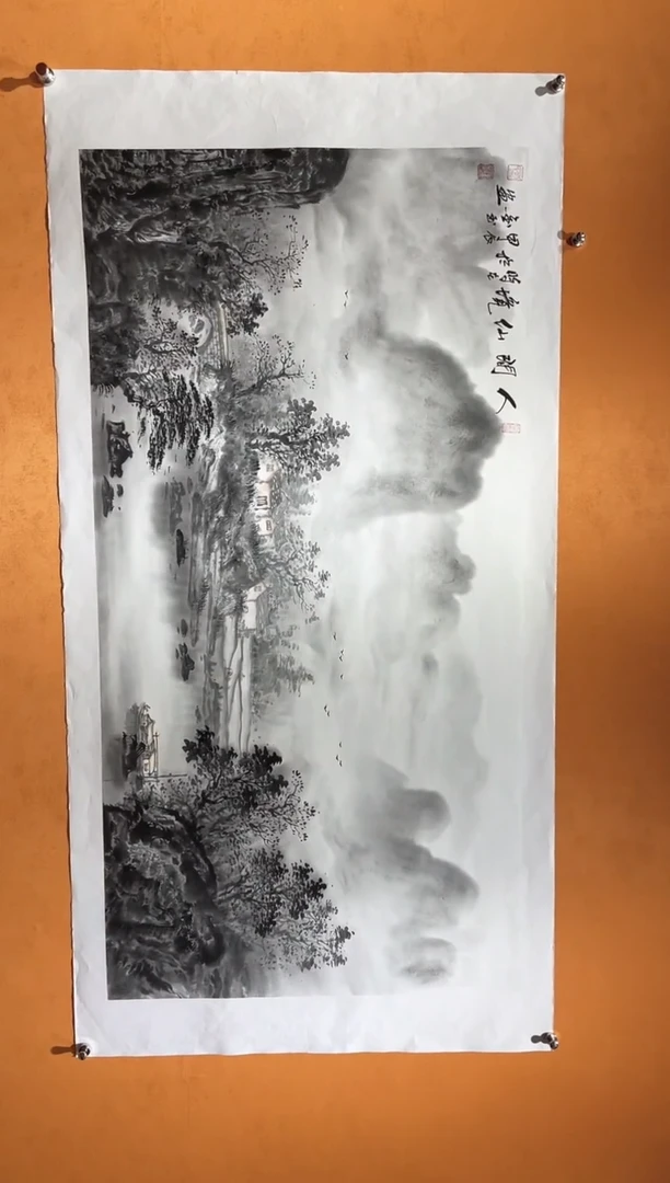 国画刘金玉老师亲笔手绘