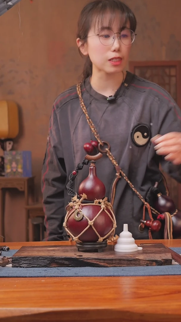 1231号链接精品大漆葫芦现货现发[一物一拍]