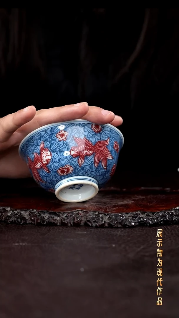 杯子瓷景德镇全手工手绘瓷器！