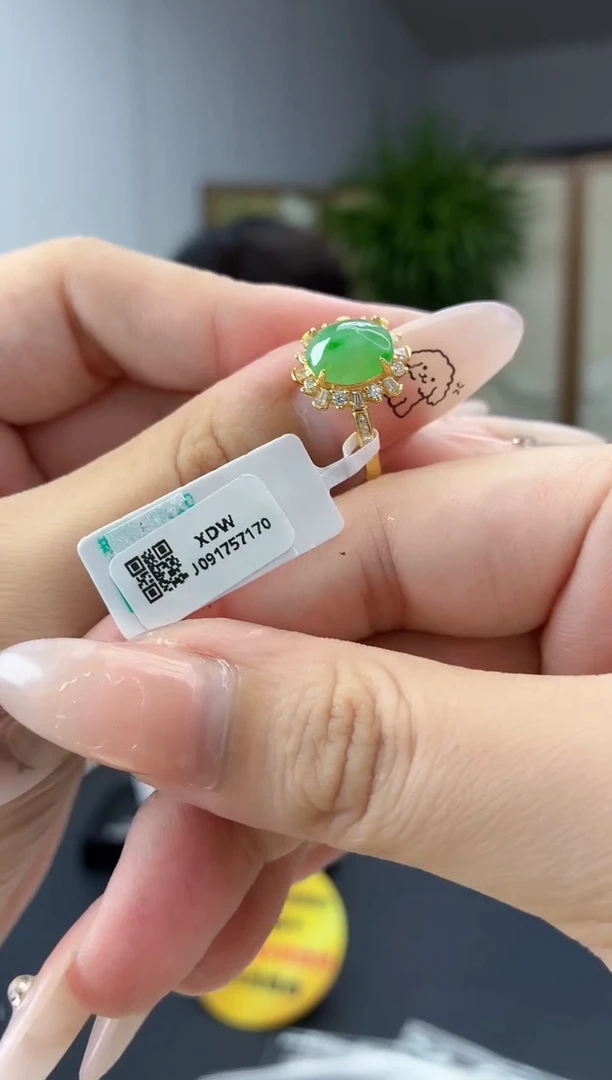 银S925镶嵌戒指翡翠1111111111
