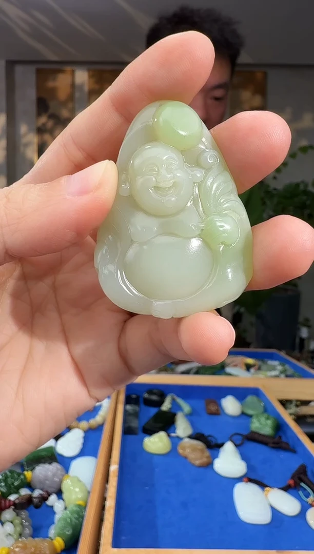 未镶嵌和田玉挂件拍一发一