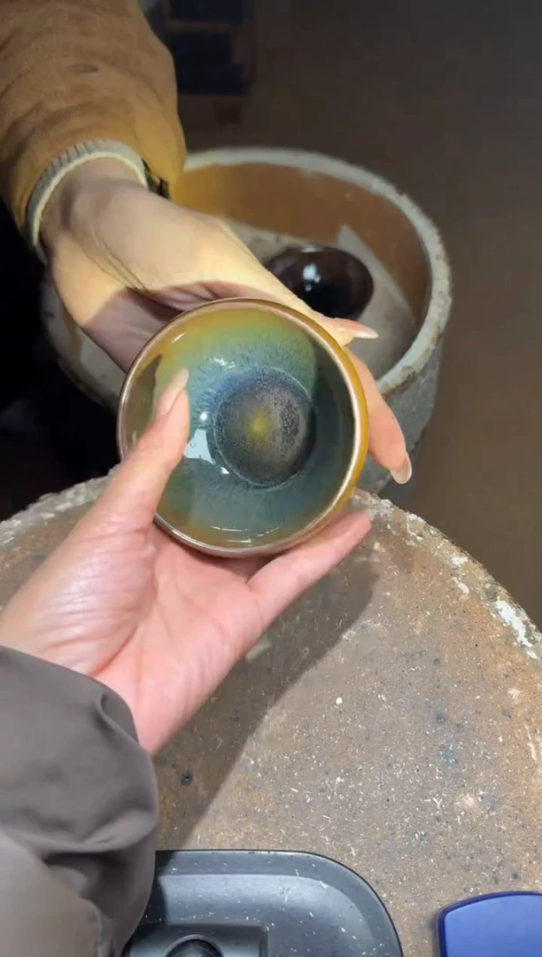 茶盏行云龙窑柴烧94