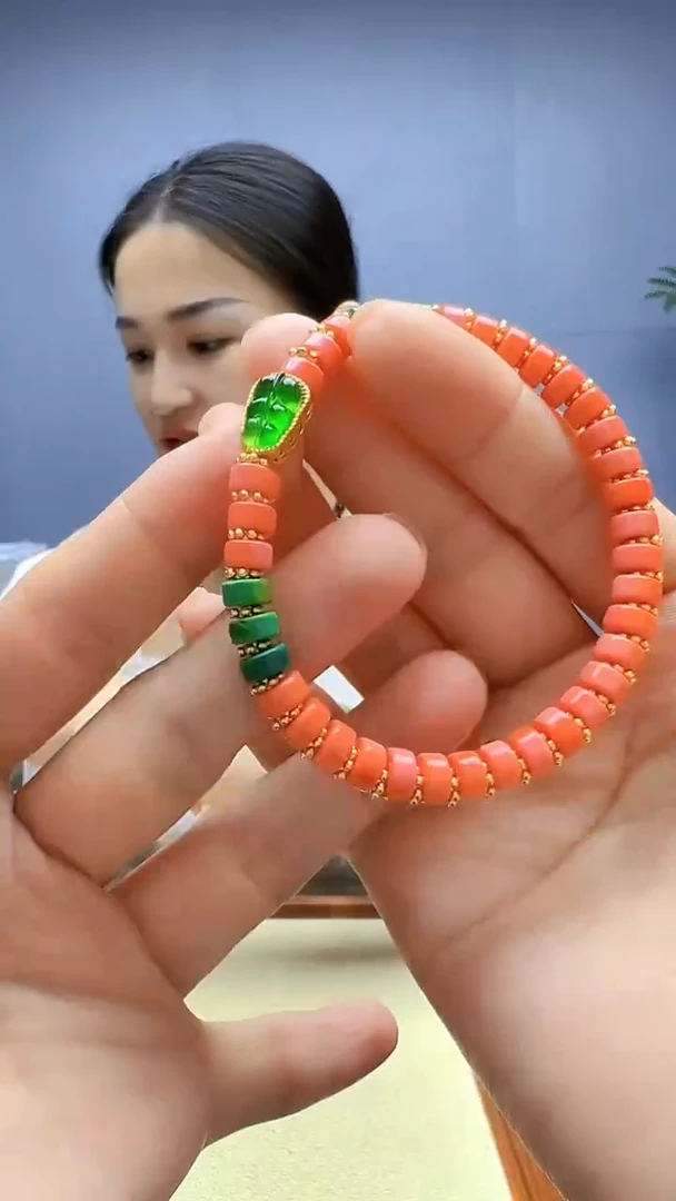 高货diy颈饰算盘手链