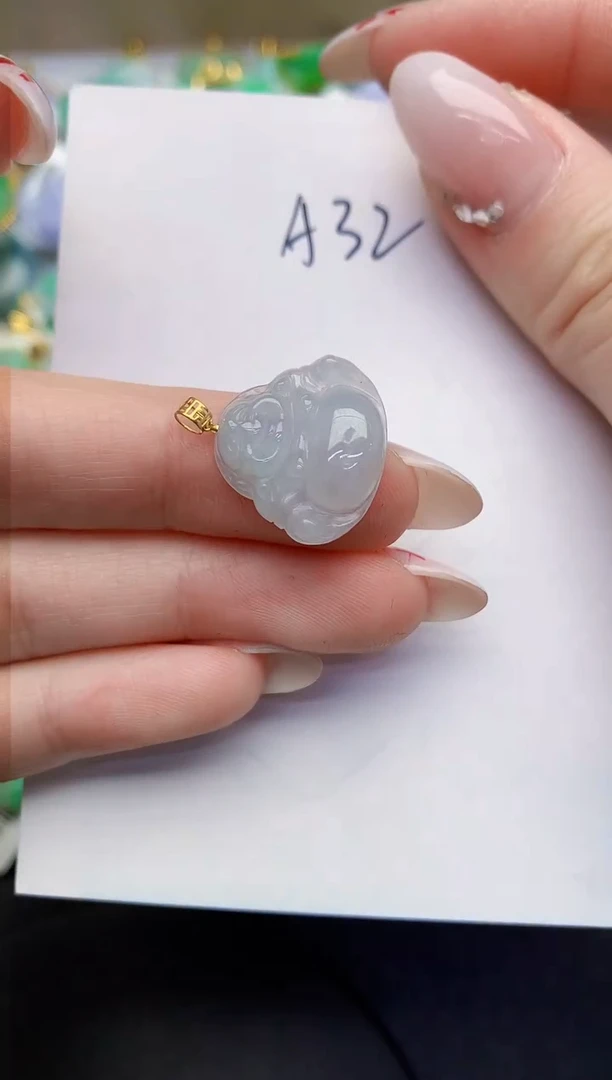 【闪购商品】翡翠颈饰18K金镶嵌0000000000