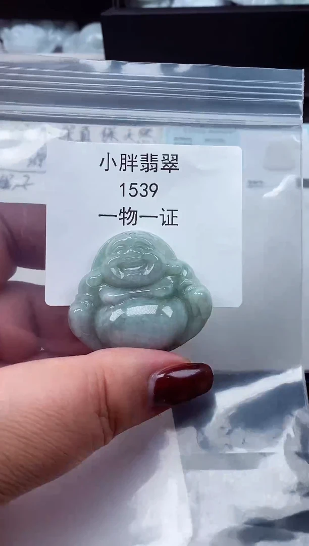 颈饰未镶嵌翡翠缅甸天然A货翡翠1539