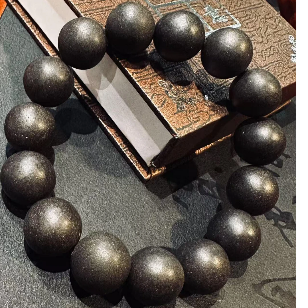 手工制作黑水招财香古法合香珠