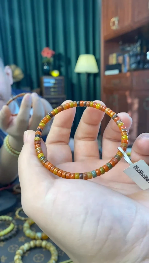 未镶嵌手串南红玛瑙4.5mm药片